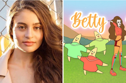 Betty released a music video for her new song Betty World, which she is also the producer of